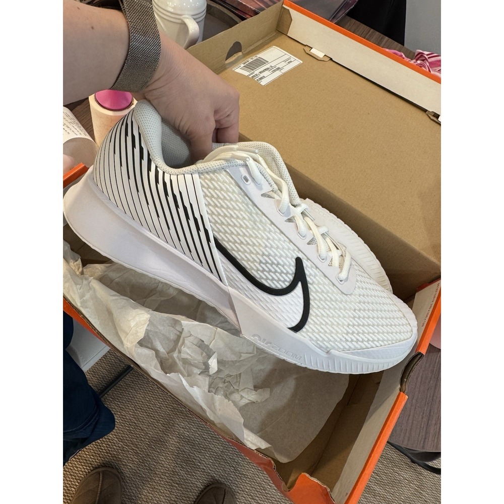 Nike Vapor Pro Men'sTennis Shoes White/Black US 12